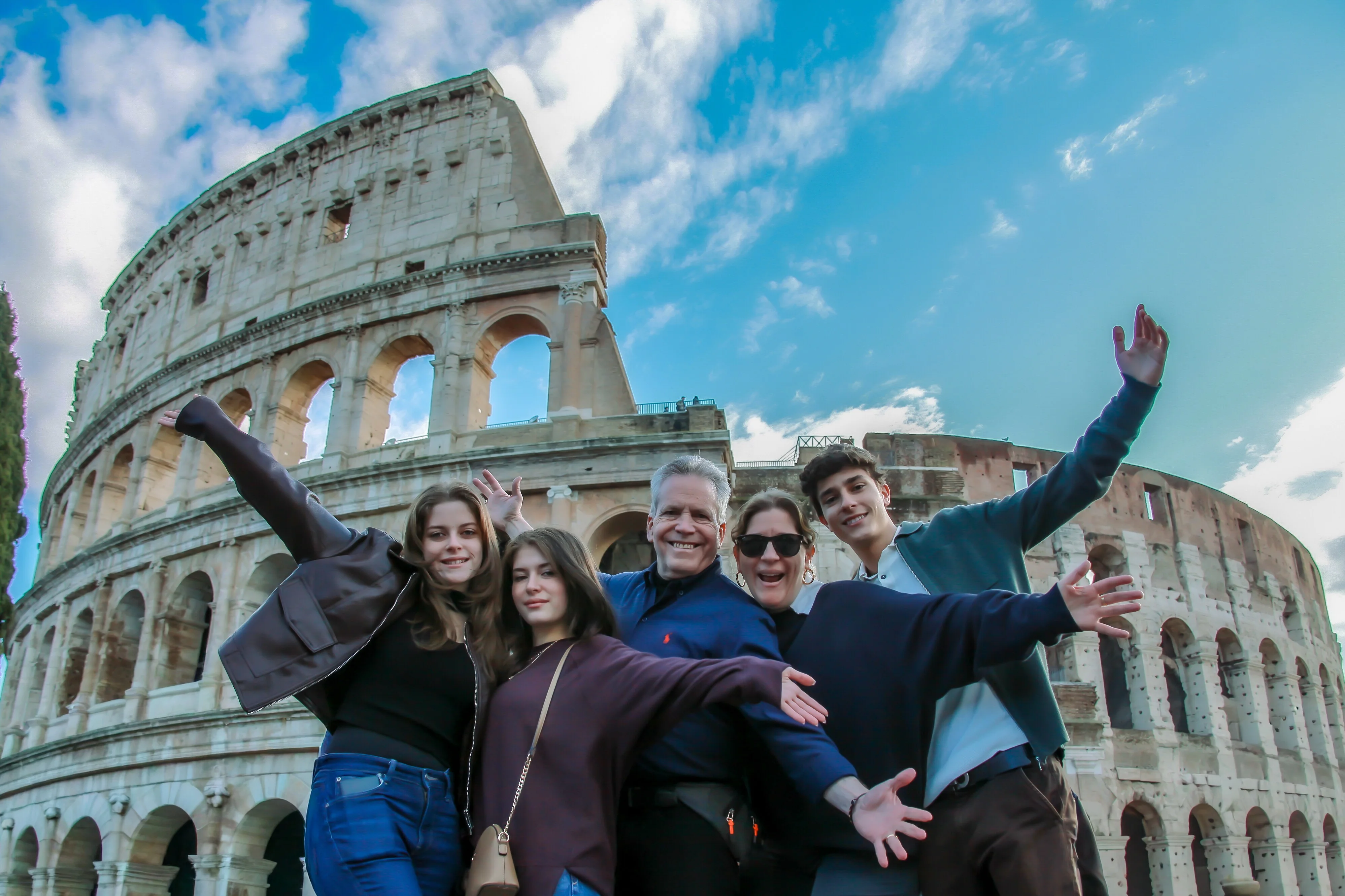 Sessione fotografica al Colosseo